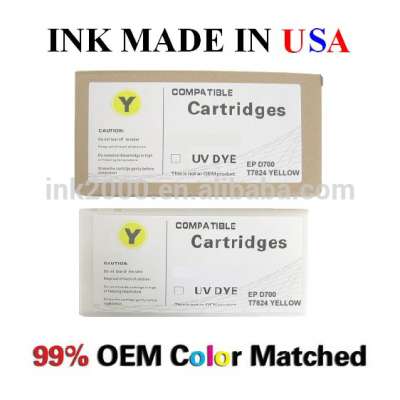 for Epson surelab D700 T7824 Yellow ink cartridge - nanoinkjet